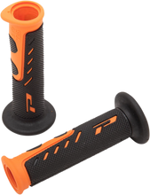 Load image into Gallery viewer, Pro Grip Grips - EVO - 725 - Open Ends - Orange/Black PA0725OEAR02 - Main Product View