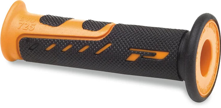 Pro Grip Grips - EVO - 725 - Open Ends - Orange/Black PA0725OEAR02 - Side View