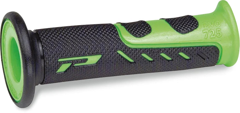 Pro Grip Grips - EVO - 725 - Open Ends - Red/Black PA0725OERO02 - Side View