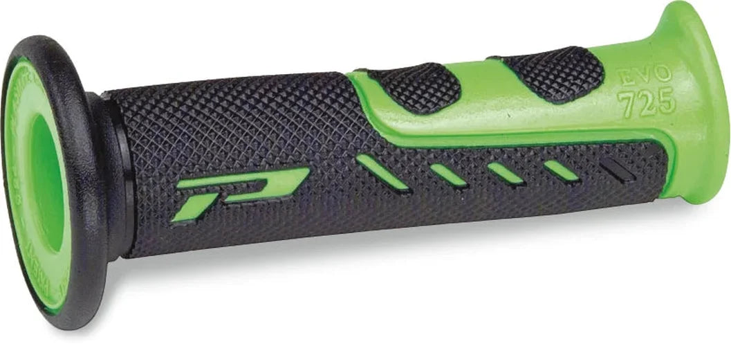 Pro Grip Grips - EVO - 725 - Open Ends - Red/Black PA0725OERO02 - Side View