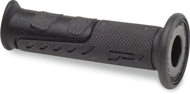 Pro Grip Grips - EVO - 725 - Open Ends - Titanium/Black PA0725OENE02 - Side View