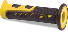 Load image into Gallery viewer, Pro Grip Grips - EVO - 725 - Open Ends - Yellow/Black PA0725OEGI02 - Side View