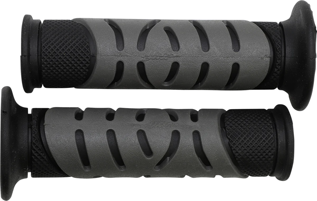 Pro Grip Grips - Gel - 719 - Open Ends - Black/Gray PA0719OENEGR - Side View