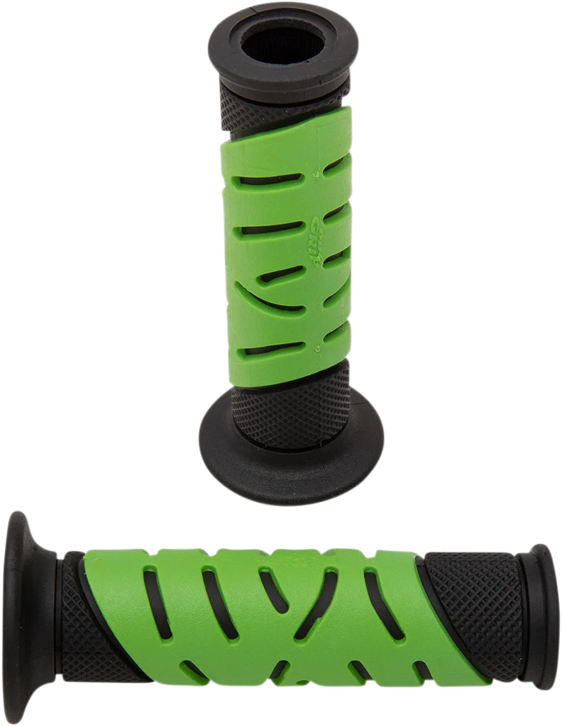Pro Grip Grips - Gel - 719 - Open Ends - Black/Green 719BKGNOE - Main Product View