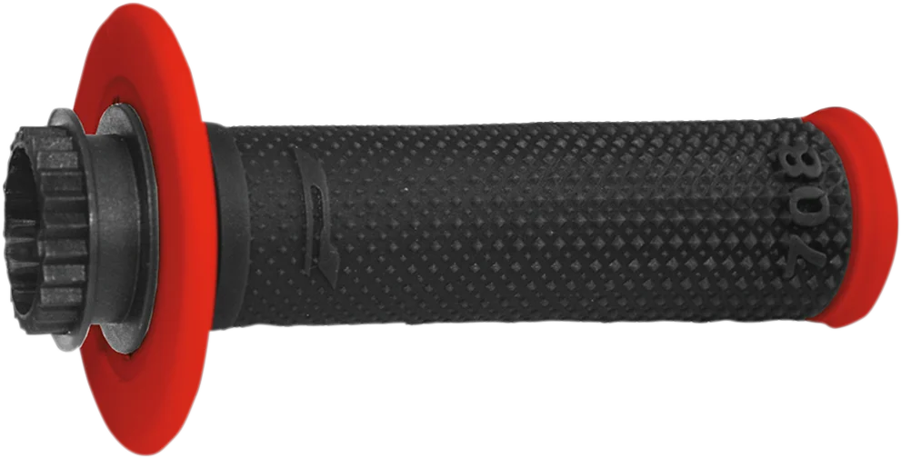 Pro Grip Grips - Locking - 708 - Red/Black PA070800RO02 - Side View