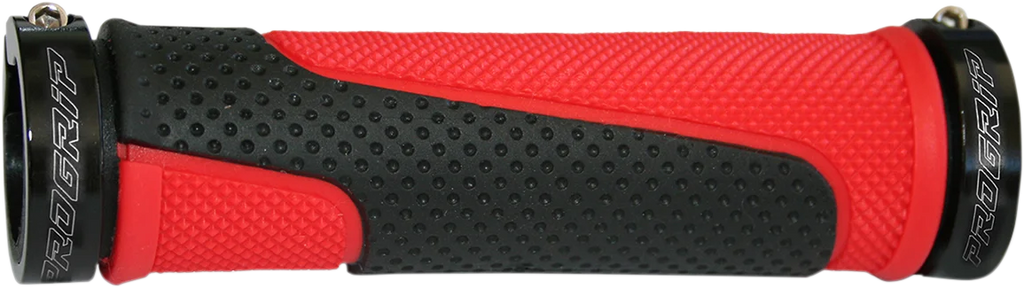 Pro Grip Grips - Locking - 997 - Red/Black PA099722RO02 - Side View
