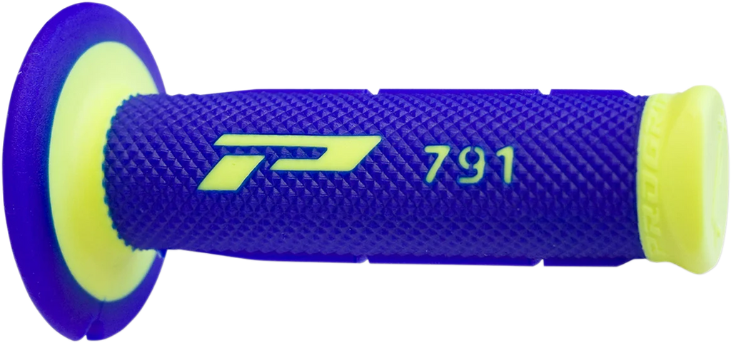 Pro Grip Triple Density 791 Grips - Fluorescent Yellow/Blue PA079100GIBL - Main Product View