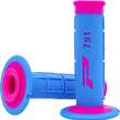 Load image into Gallery viewer, Pro Grip Triple Density 791 Grips - Fuchsia/Light Blue PA079100-389 - Main Product View