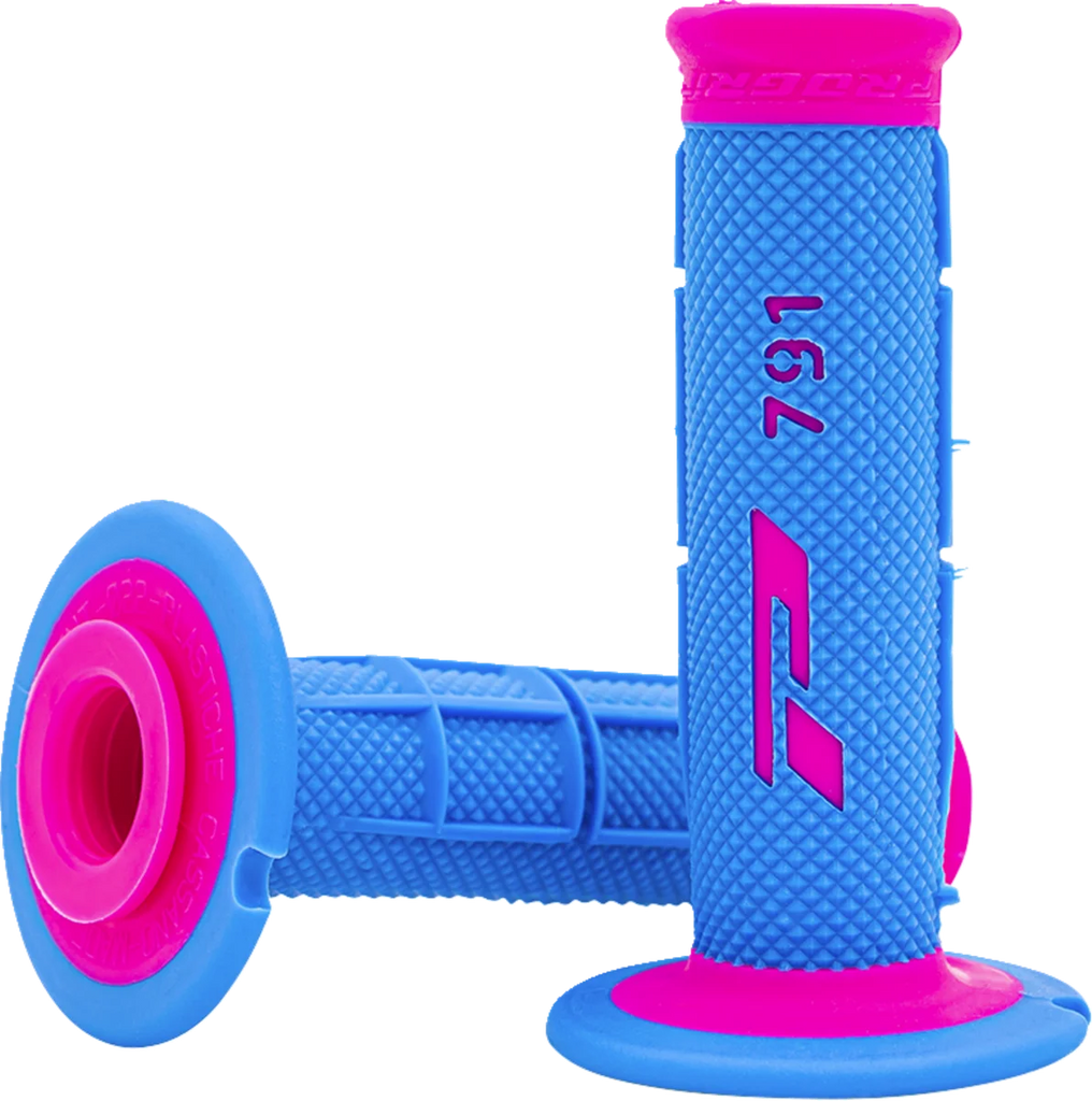 Pro Grip Triple Density 791 Grips - Fuchsia/Light Blue PA079100-389 - Main Product View