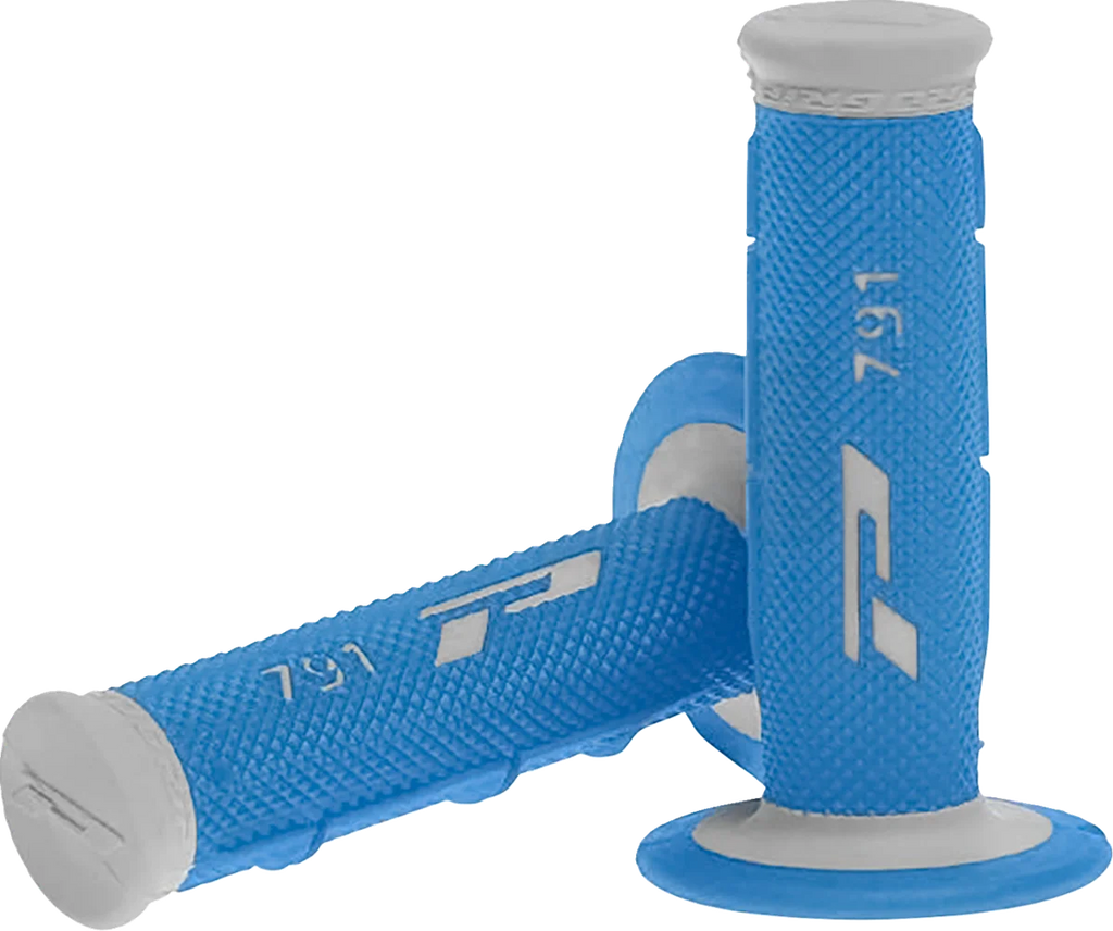 Pro Grip Triple Density 791 Grips - Gray/Light Blue PA079100GRAZ - Main Product View