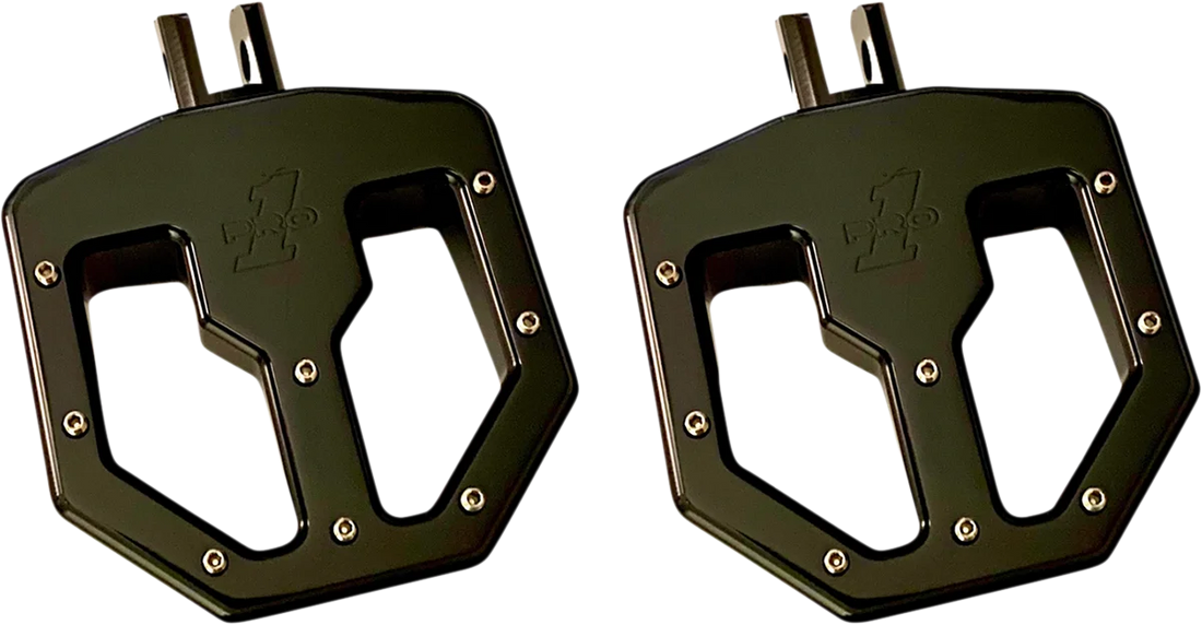 Pro-One Performance BMX Mini Peg - Gold 500762TIN - Side View