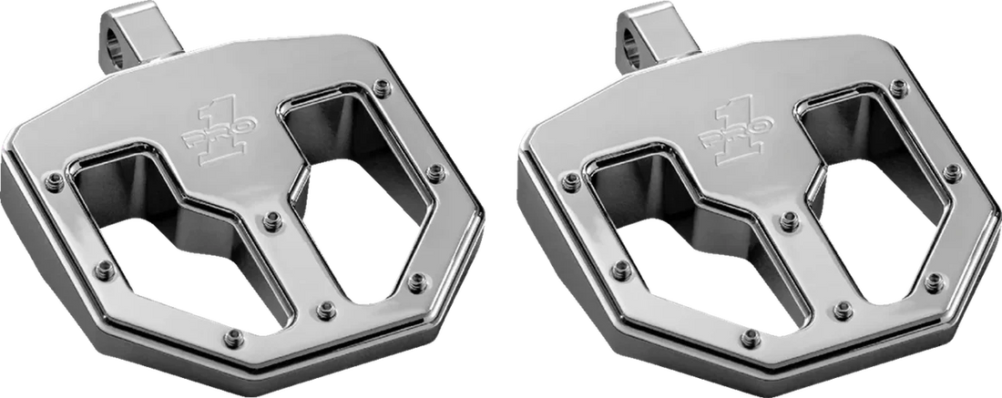 Pro-One Performance BMX V1 Footpeg - Male - Black 500761B - Detail View