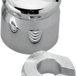Load image into Gallery viewer, Pro-One Performance Choke Knob Cover - Ball-Milled 200220 - Side View