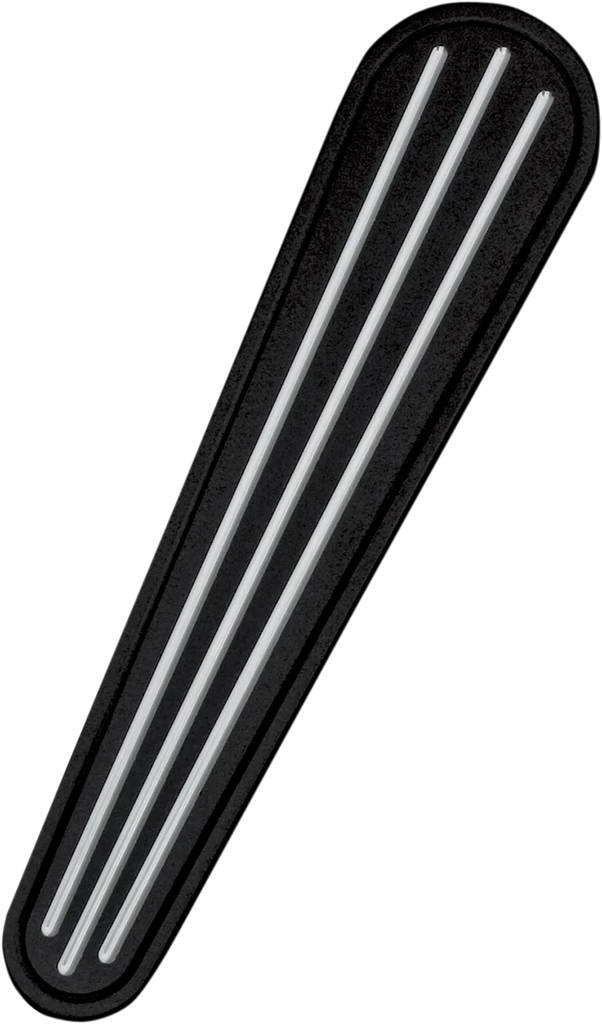 Pro-One Performance Dash Insert - Smooth - Black/Silver 908360B - Side View