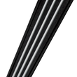 Load image into Gallery viewer, Pro-One Performance Dash Insert - Smooth - Chrome 908330 - Side View