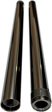 Load image into Gallery viewer, Pro-One Performance Fork Tube - Black (DLC) Diamond Like Coating - 39 mm - 24.25" Length 105020B - Main Product View