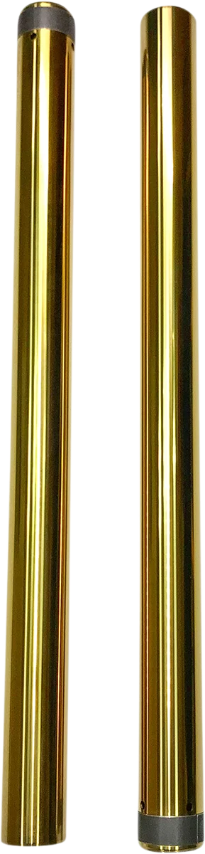 Pro-One Performance Fork Tube - Black (DLC) Diamond Like Coating - 49 mm - 22.875" Length 105125B - Side View