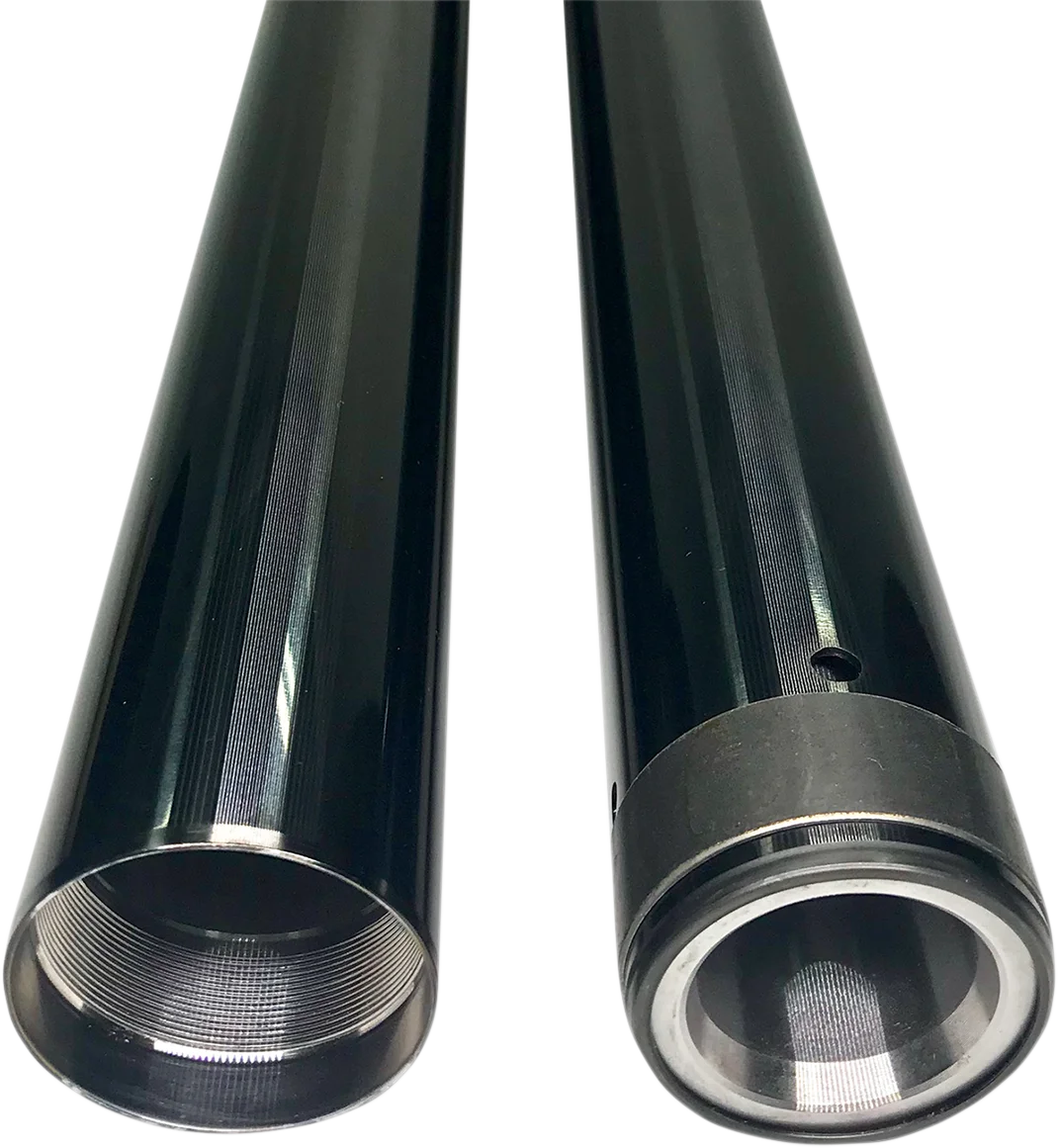 Pro-One Performance Fork Tube - Black (DLC) Diamond Like Coating - 49 mm - 25.50" Length 105120B - Side View