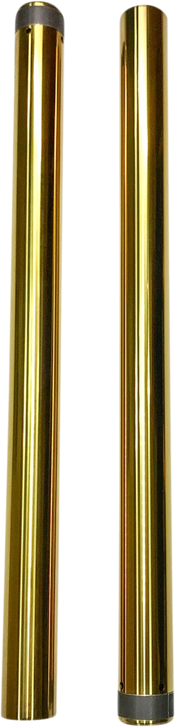 Pro-One Performance Fork Tube - Gold - 49 mm - 24.875" Length 105135G - Side View