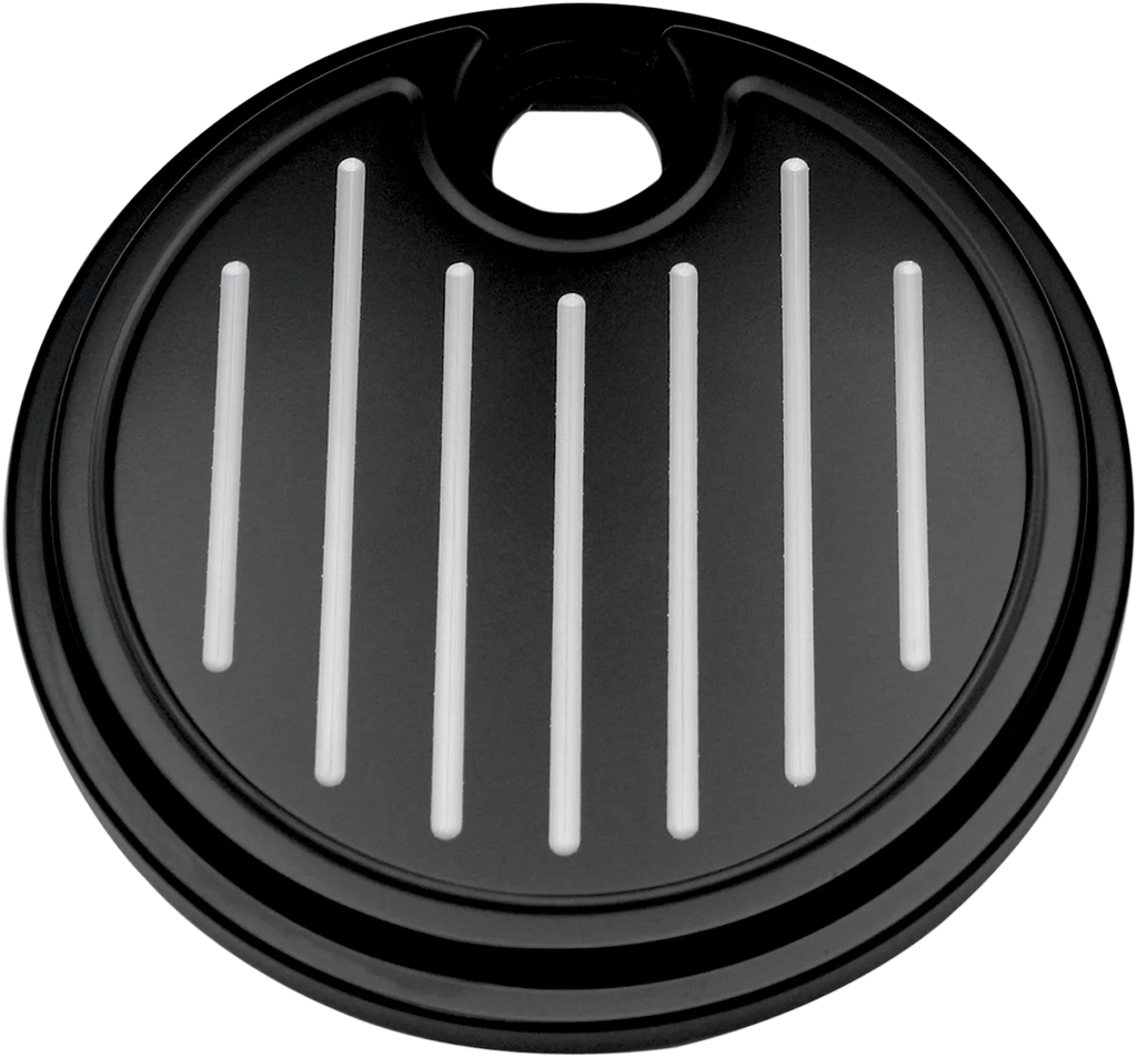 Pro-One Performance Fuel Door - Ball-Milled - Black 908315B - Main Product View