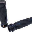 Load image into Gallery viewer, Pro-One Performance Grips - Twisted - Rubber - TBW - Black 490011B - Main Product View