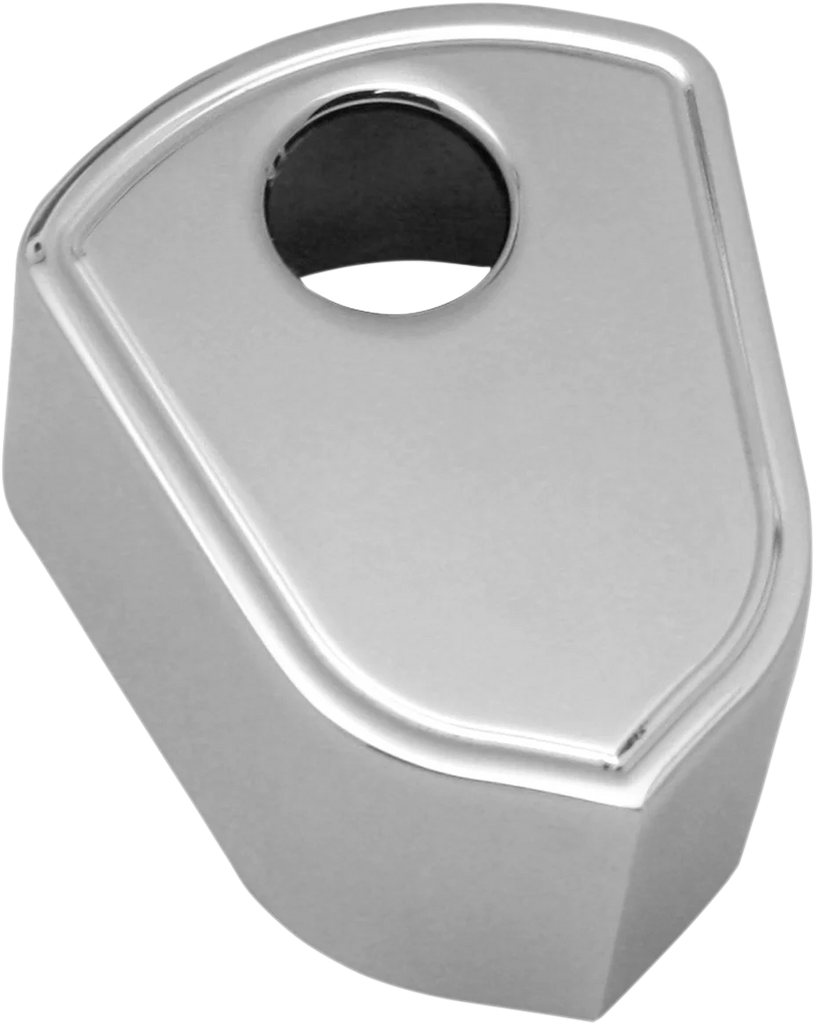 Pro-One Performance Ignition Cover - Smooth - Black 908318B - Side View