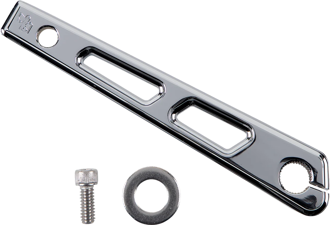 Pro-One Performance Inner Shift Linkage Arm - Chrome - '88-'22 FL 500779 - Side View