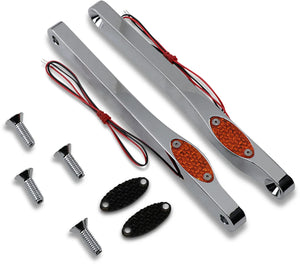Pro-One Performance LED Front Turn Signal Lights - Chrome 909110 - Main Product View