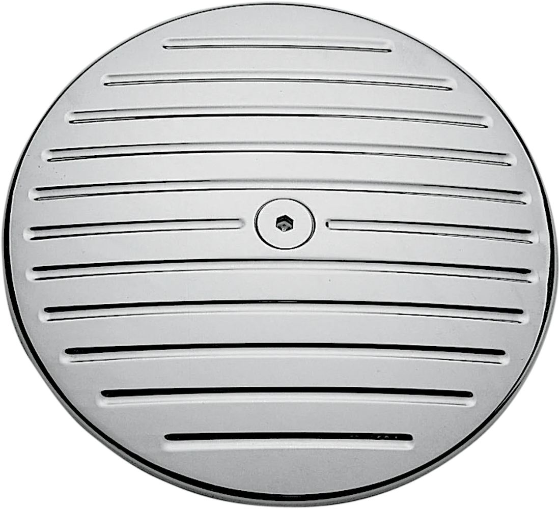 Pro-One Performance Millenium Air Cleaner insert - Smooth Chrome 203950 - Side View