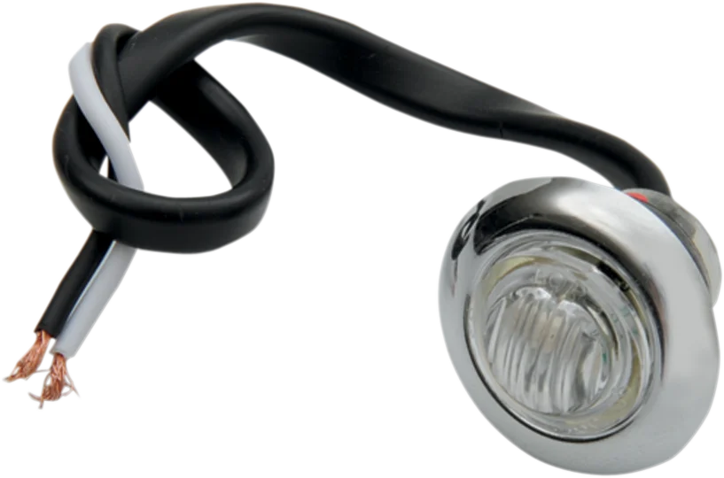 Pro-One Performance Mini Marker Light - Clear Lens 402160 - Side View