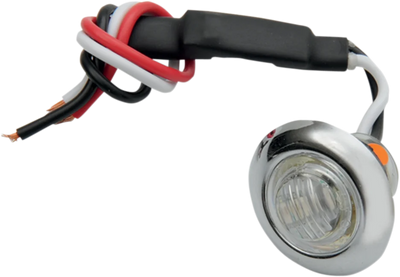 Pro-One Performance Mini Marker Light - Dual Function - Amber LED - Clear Lens 402220 - Main Product View