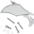Load image into Gallery viewer, Pro-One Performance Mirror - Flame - Side View - Milled - Oblong - Chrome - Left 104220 - Side View