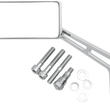 Load image into Gallery viewer, Pro-One Performance Mirror - Flame - Side View - Milled - Oblong - Chrome - Left 104220 - Detail View