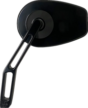Load image into Gallery viewer, Pro-One Performance Mirror - Micro w/V2 Cut-Out Stem - Oval - Black - Left 102100B - Main Product View