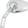 Load image into Gallery viewer, Pro-One Performance Mirror - Micro w/V2 Cut-Out Stem - Oval - Chrome - Left 102100 - Main Product View