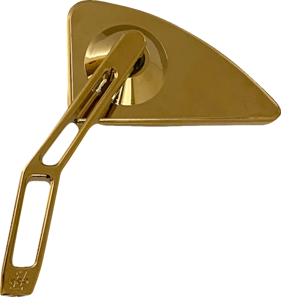 Pro-One Performance Mirror - Mini w/V2 Cut-Out Stem - Gold - Left 102120TIN - Main Product View