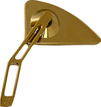 Load image into Gallery viewer, Pro-One Performance Mirror - Mini w/V2 Cut-Out Stem - Gold - Left 102120TIN - Main Product View