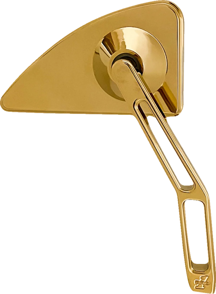 Pro-One Performance Mirror - Mini w/V2 Cut-Out Stem - Gold - Right 102130TIN - Main Product View