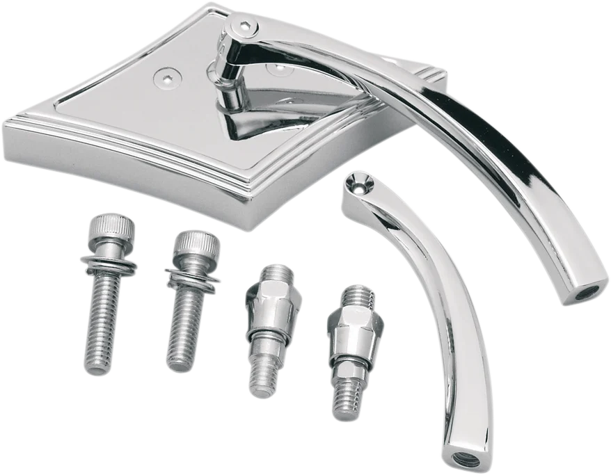 Pro-One Performance Mirror - Pro-Mini - Side View - Diamond - Chrome - Each - Main Product View