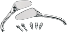 Load image into Gallery viewer, Pro-One Performance Mirror - Pro-Mini - Side View - Diamond - Chrome - Each - Side View