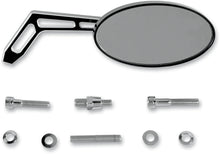 Load image into Gallery viewer, Pro-One Performance Mirror - Weekend Warrior - Side View - Cut-Out - Oval - Black - Right 102320B - Main Product View