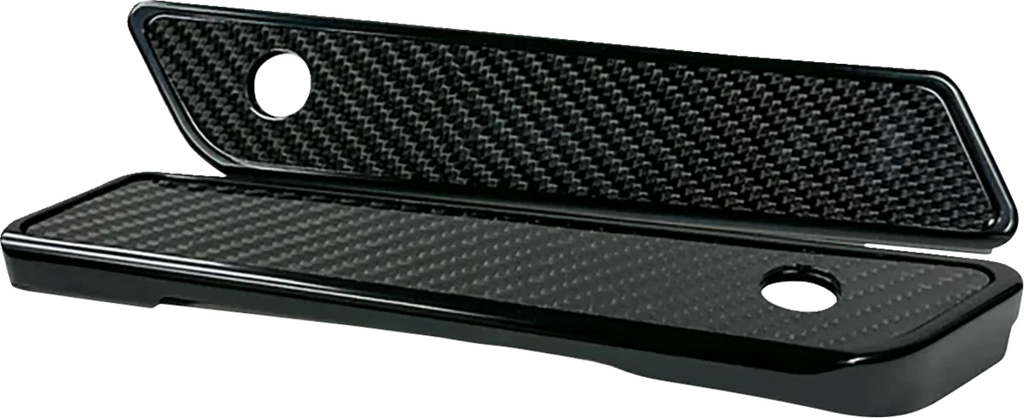 Pro-One Performance Saddlebag Cover Latch - Black - Slim 104725B - Side View