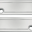 Load image into Gallery viewer, Pro-One Performance Saddlebag Cover Latch - Chrome PO104720 - Side View