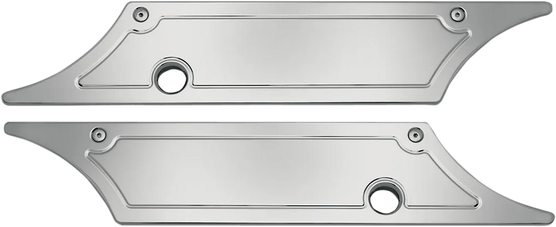 Pro-One Performance Saddlebag Cover Latch - Chrome - Slim 104725 - Side View