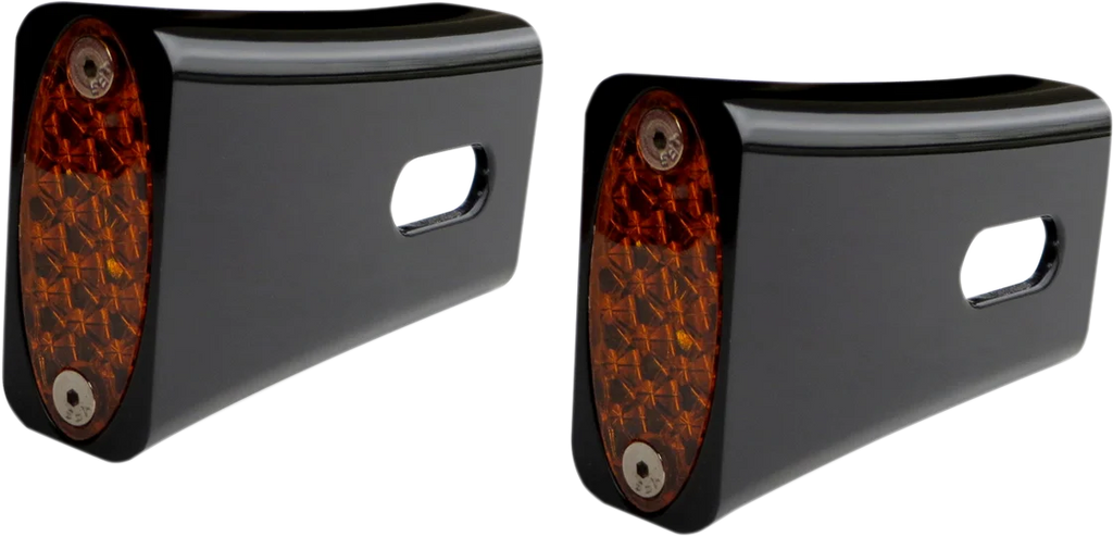 Pro-One Performance Strut LED Marker Light - Black/Amber 909108B - Main Product View