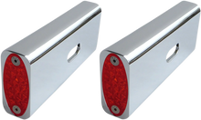 Load image into Gallery viewer, Pro-One Performance Strut LED Marker Light - Chrome/Red 909108R - Main Product View