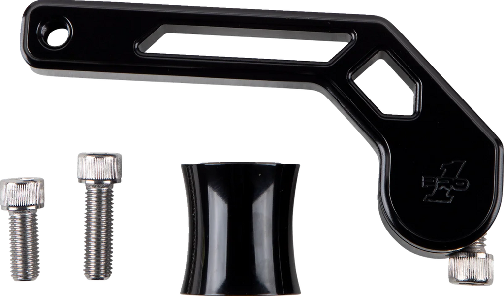 Pro-One Performance T-Rex Shorty Shifter Arm - Black - '88-'22 FL 500775B - Side View