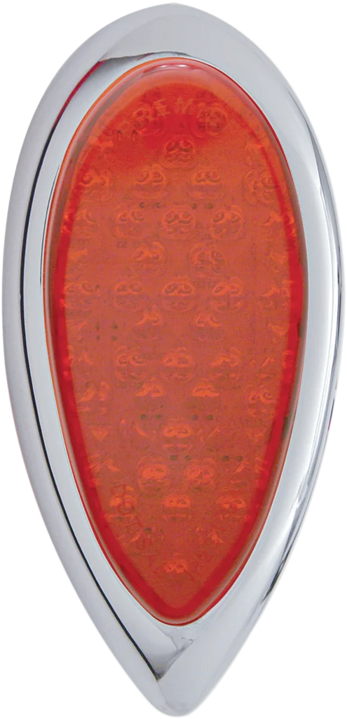 Pro-One Performance Taillight - Tear Drop - Red Lens 402060 - Main Product View