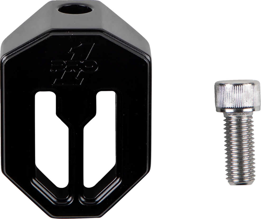 Pro-One Performance Touring Shift Peg - Black 500748B - Side View