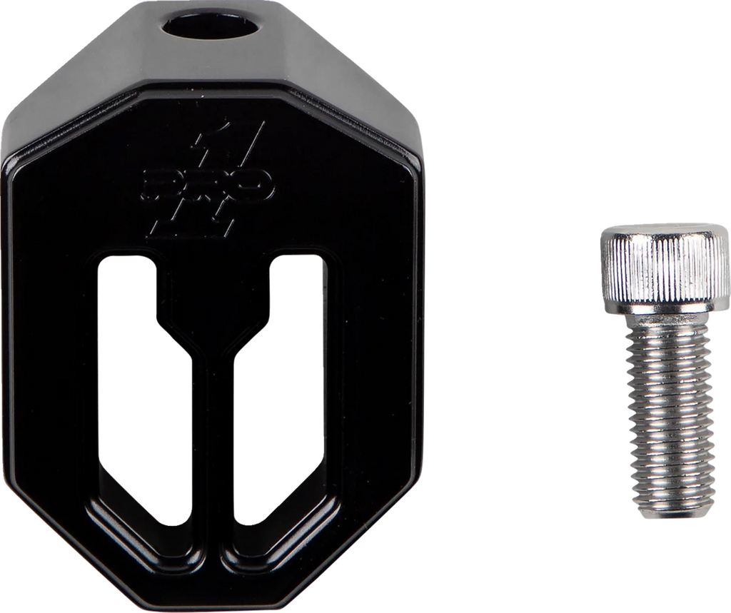 Pro-One Performance Touring Shift Peg - Black 500748B - Side View